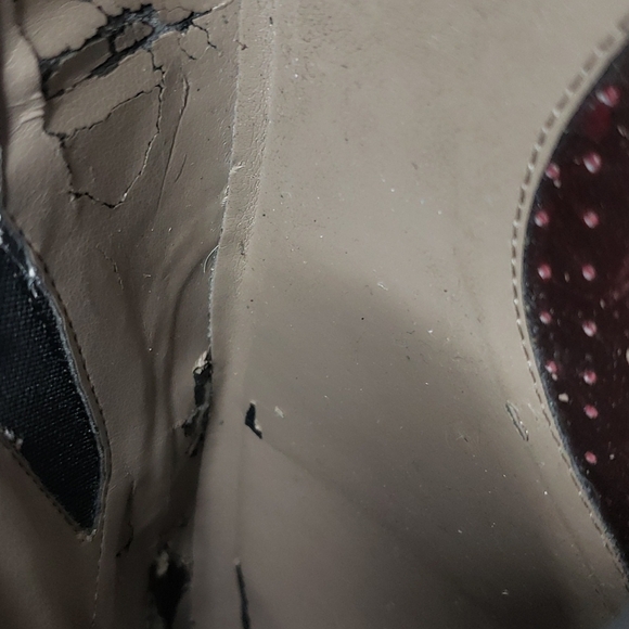 Sesto Meucci Brown Two Tone Kiltie Colorblock Driving  Loafer 8.5N narrow - Picture 11 of 15